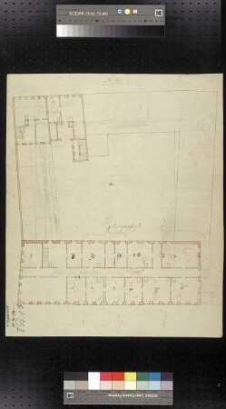 Grundriss des vierten Geschosses