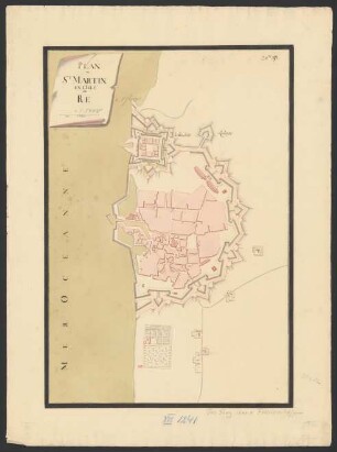 Plan de St. Martin en l'Isle de Re