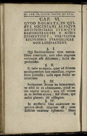 Cap. VI. - Cap. VII.