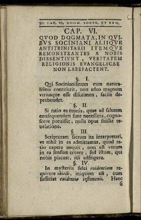 Cap. VI. - Cap. VII.
