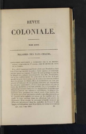 Mai 1852.