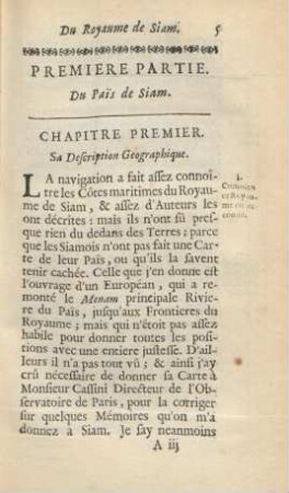 Chapitre premier. Sa description geographique
