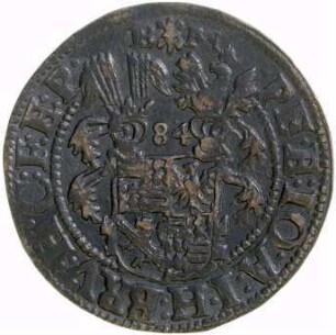 Münze, 1/4 Taler, 1584