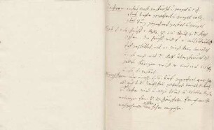 Agrarwirtschaftliche Notizen von Karoline Luises Hand.
