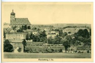 Marienberg. Blick auf Marienberg