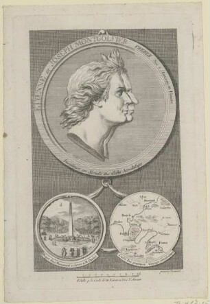 Doppelbildnis des Etienne und des Joseph Montgolfier