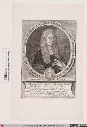 Bildnis Johann Jaenisch (Jaenisius)