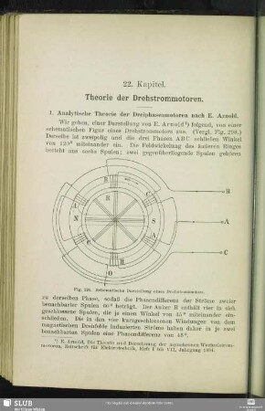22. Kapitel. Theorie der Drehstrommotoren.