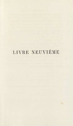 Livre neuvième