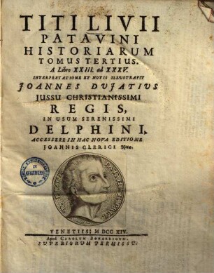 Titi Livii Patavini historiarum libri qui extant. 3