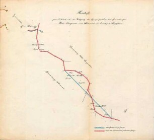 Grenzberichtigungen auf Gemarkung Elbenschwand