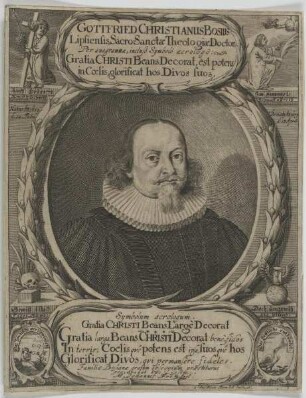 Bildnis des Gottfried Christianus Bosius