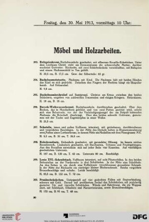 Freitag, Vormittags 10 Uhr (Nr. 293-457b)