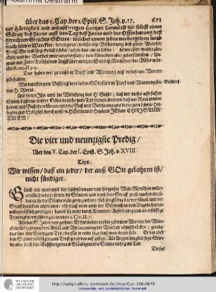 Die vier und neunzigste Predig