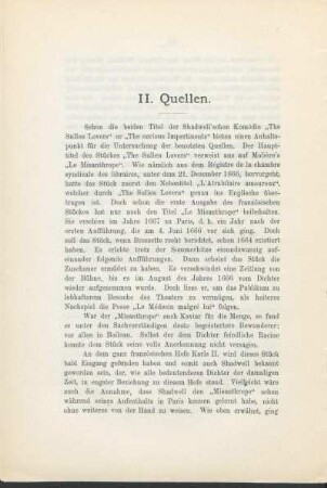 II. Quellen.