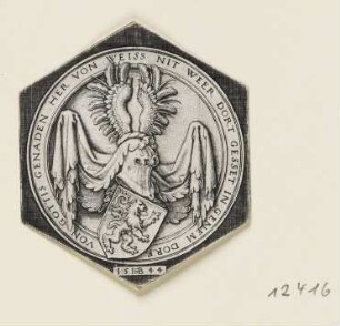 Wappen mit Löwe