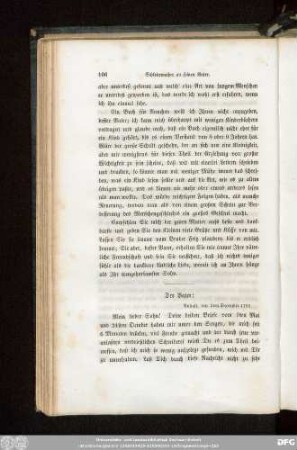 Der Vater: Anhalt, den 3ten December 1792.