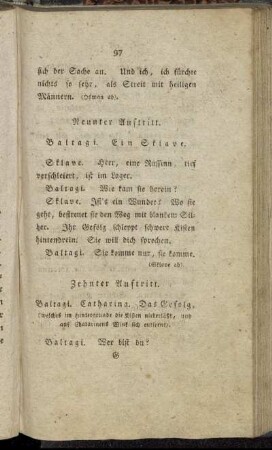 Zehnter Auftritt. - Vierzehnter Auftritt.