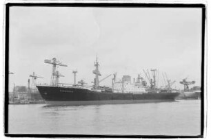 Blankenstein (1956), Frachtschiff (reefer), Norddeutscher Lloyd, Bremen, Bau-Nr. 857