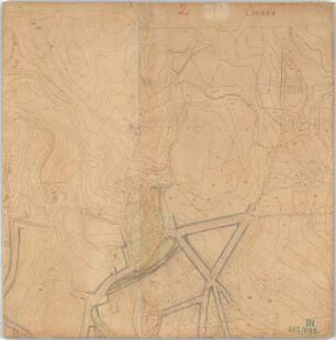 Fischer, Theodor; Lindau / Bodensee; Generalbaulinienplan - Generalbaulinienplan