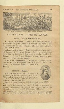 Chapitre VIII. - Royauté absolue
