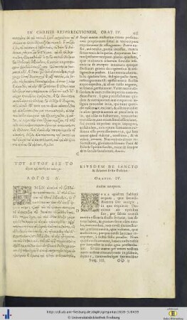XXI. De Sancto Paschae Festo Orat. IV. - XXV. De Deitate Filii Et Spiritus Sancti, Et De Abraham.