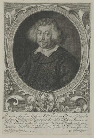 Bildnis des Joannes Jacobus Gassner