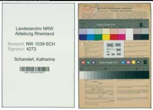 Entnazifizierung Katharina Schanderl , geb. 17.06.1896 (Lehrerin)