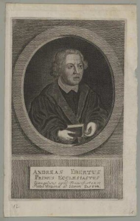 Bildnis des Andreas Ebertus