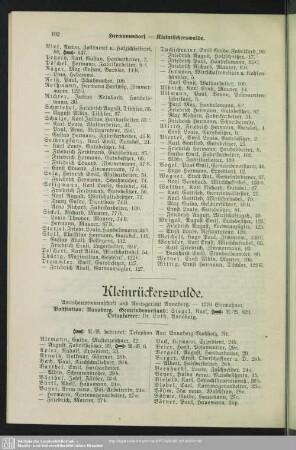 Kleinrückerswalde