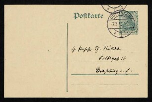 Brief 19: 07.03.1913