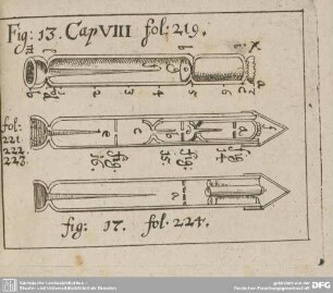 Fig: 13. Cap VII fol: 219.