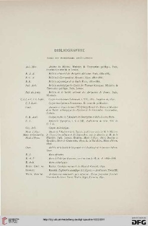 Bibliographie