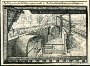 Eigendliche perspectivische Vorstellung der gefaßten Quellen des Saurbronnens im Welschenbad oder petersthal genanndt