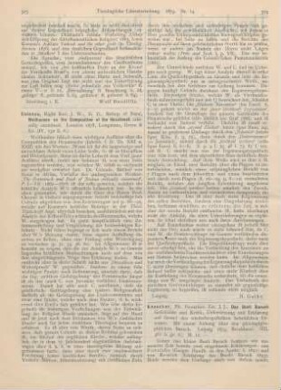 324-327 [Rezension] Kneucker, J. J., Das Buch Baruch Geschichte und Kritik, Uebersetzung und Erklärung auf Grund des wiederhergestellten hebräischen Urtextes