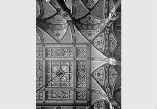 Blick auf die Decke im Treppenhaus des Kronprinzen-Palais