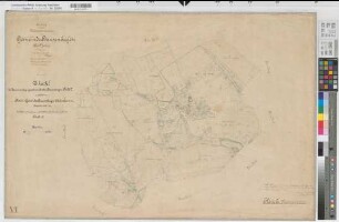 Bausenhagen (Fröndenberg), Zusammenlegung Bausenhagen, Bl.8 Urkarte 1 Flur 6