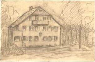 Hildebrand, Adolf von; Icking (Isartal); Wohnhausprojekt Hildebrand - Perspektive
