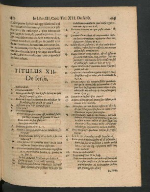Titulus XII. De feriis.