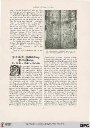 Volkskunst, Volksbildung, Volks-Museen, [1]