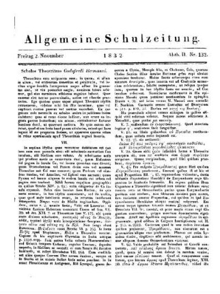 Scholae Theocriteae : (Fortsetzung folgt)