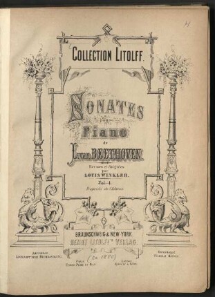 Vol. 1: Sonatas pour piano