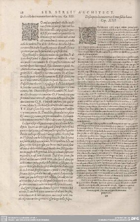 Della casa decimaterza fupri della citta. Cap. XIII.