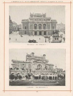 Stockholm - Kgl. Opernhaus ; Stockholm - Kgl. Opernhaus II