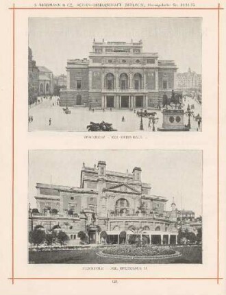 Stockholm - Kgl. Opernhaus ; Stockholm - Kgl. Opernhaus II