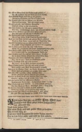 Recht hoher Adel ists, ein großer Frey-Herr seyn