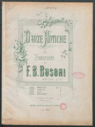 No. 1: Minuetto