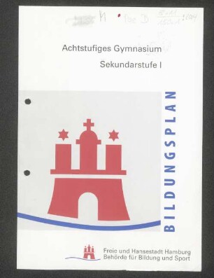 Bildungsplan Achtstufiges Gymnasium : Sekundarstufe I