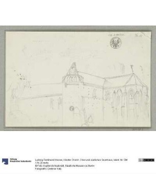 Kloster Chorin. Chor und südliches Querhaus