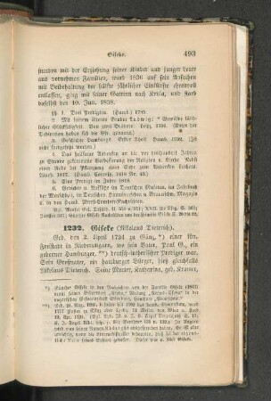 1232. Giseke (Nikolaus Dietrich)
